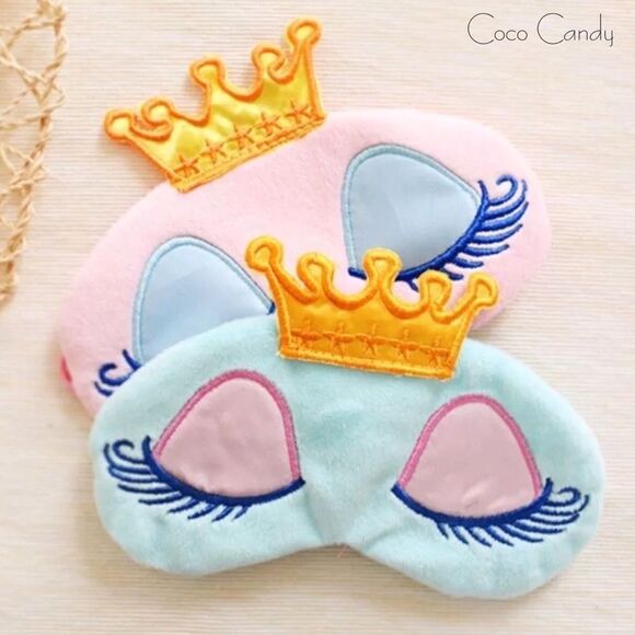 🆕Princess Crown Blue Eye Mask - Picture 3 of 4
